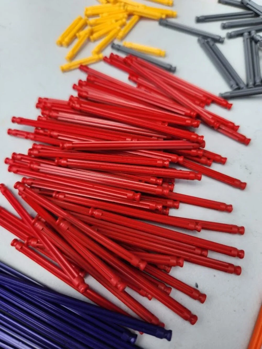K'NEX Toy Building Set Bulk Lot Mixed Bundle Rods Connectors KNEX STEM Toy Rolle